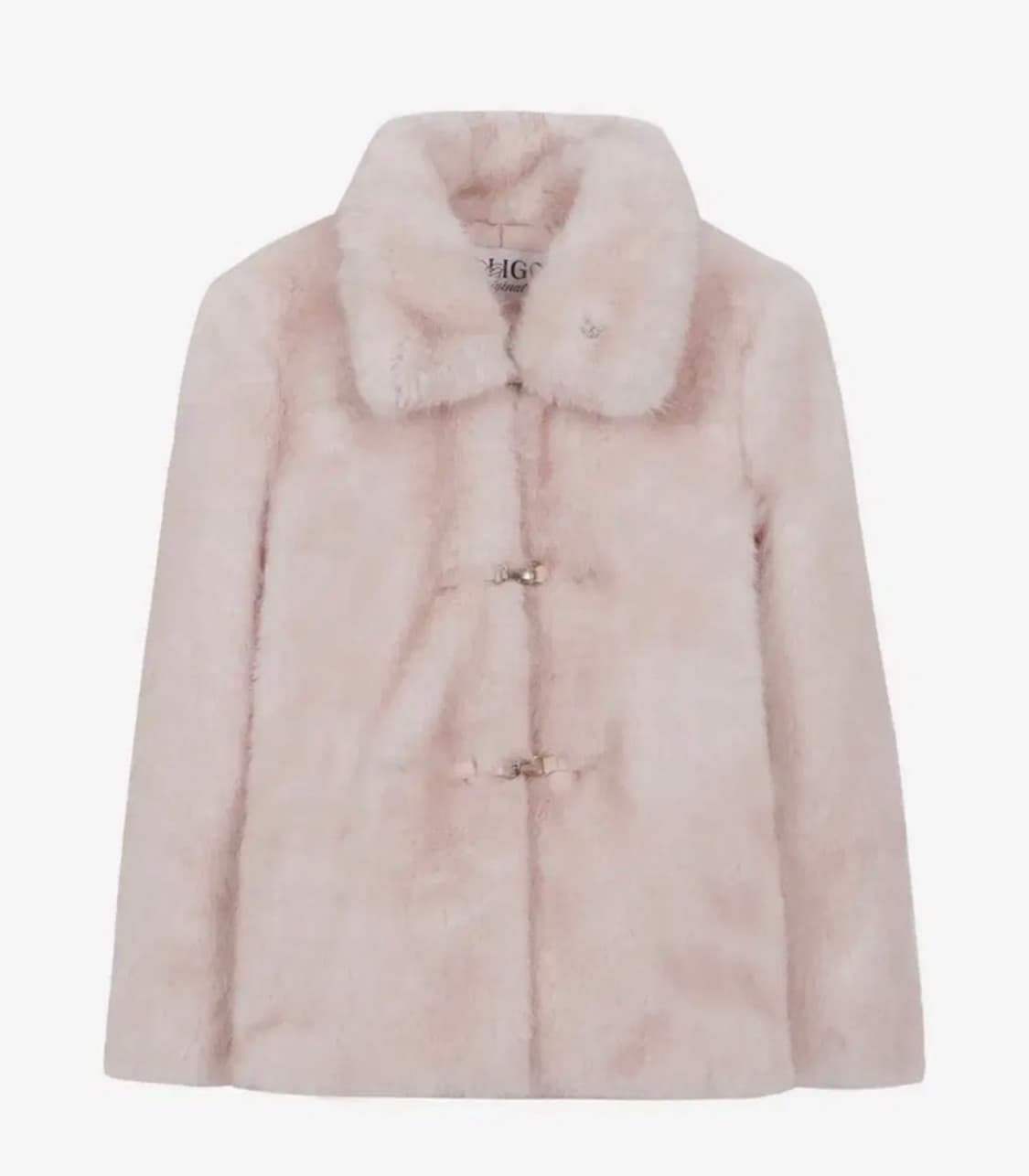 일리고 시어링 퍼자켓 핑크 상품이미지1