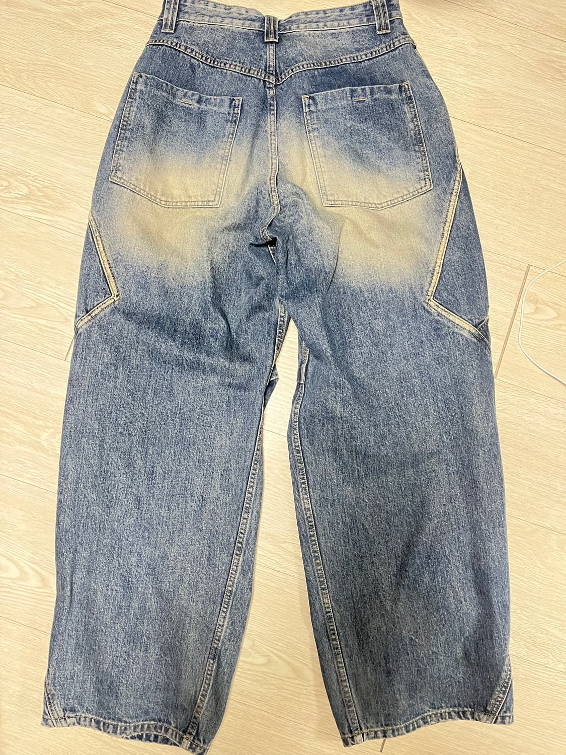 노운 사이드라인 카고 데님 0 상품이미지4