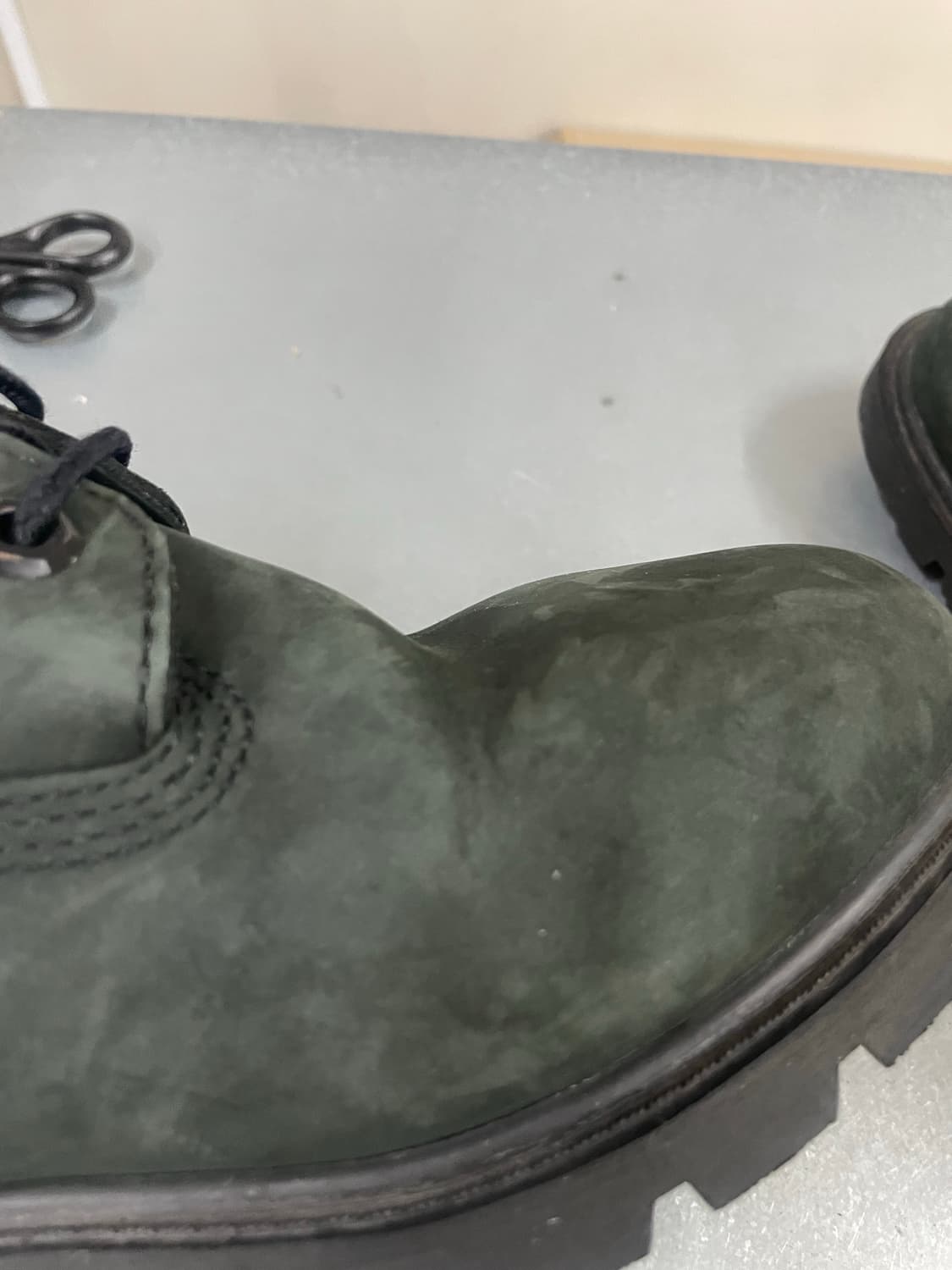 팀버랜드 6인치 부츠 블랙 7.5 상품이미지8