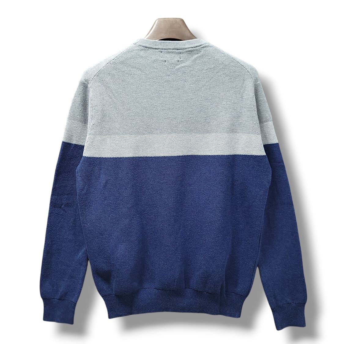 [M] 폴로 배색 스트라이프 피마코튼 니트 상품이미지2