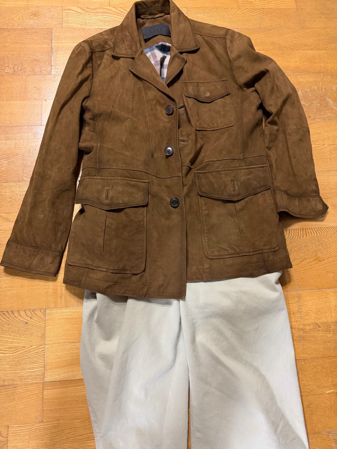 닥스 천연가죽 블레이저 상품이미지1