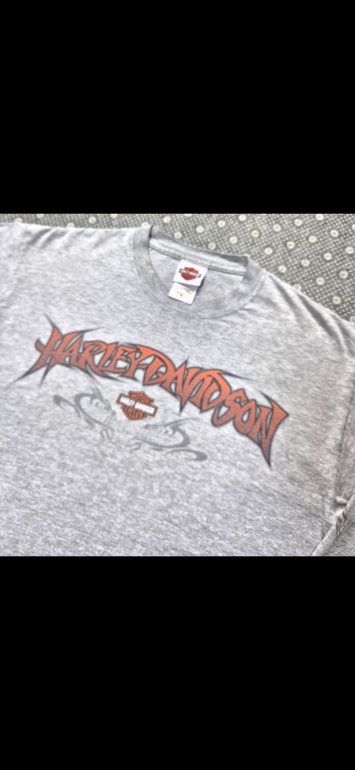 [M]00s Made US Made 할리데이비슨 슬리브 -4 상품이미지2