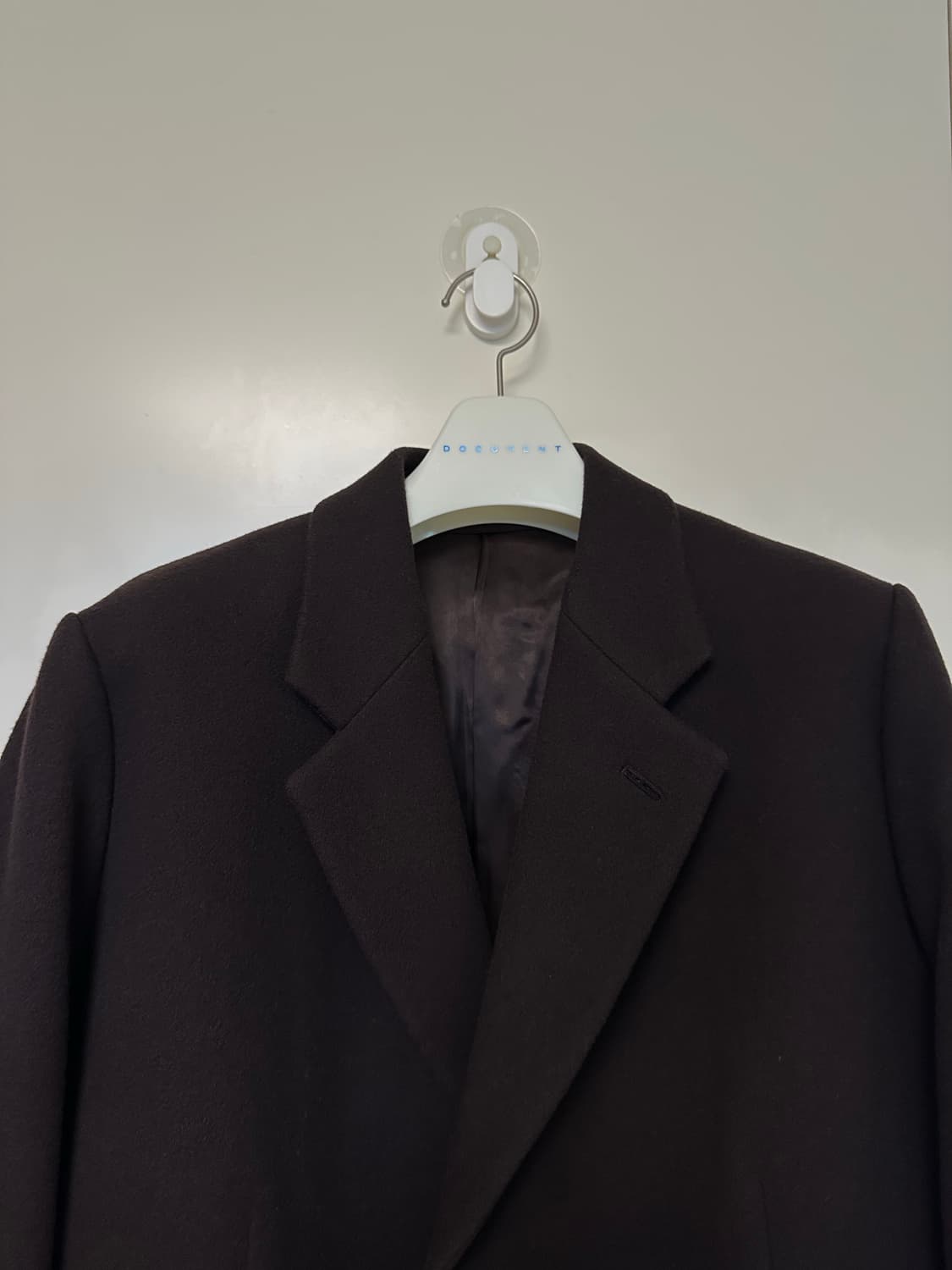 AURALEE 오라리 남성 울 코트 A21AC01LM 상품이미지4