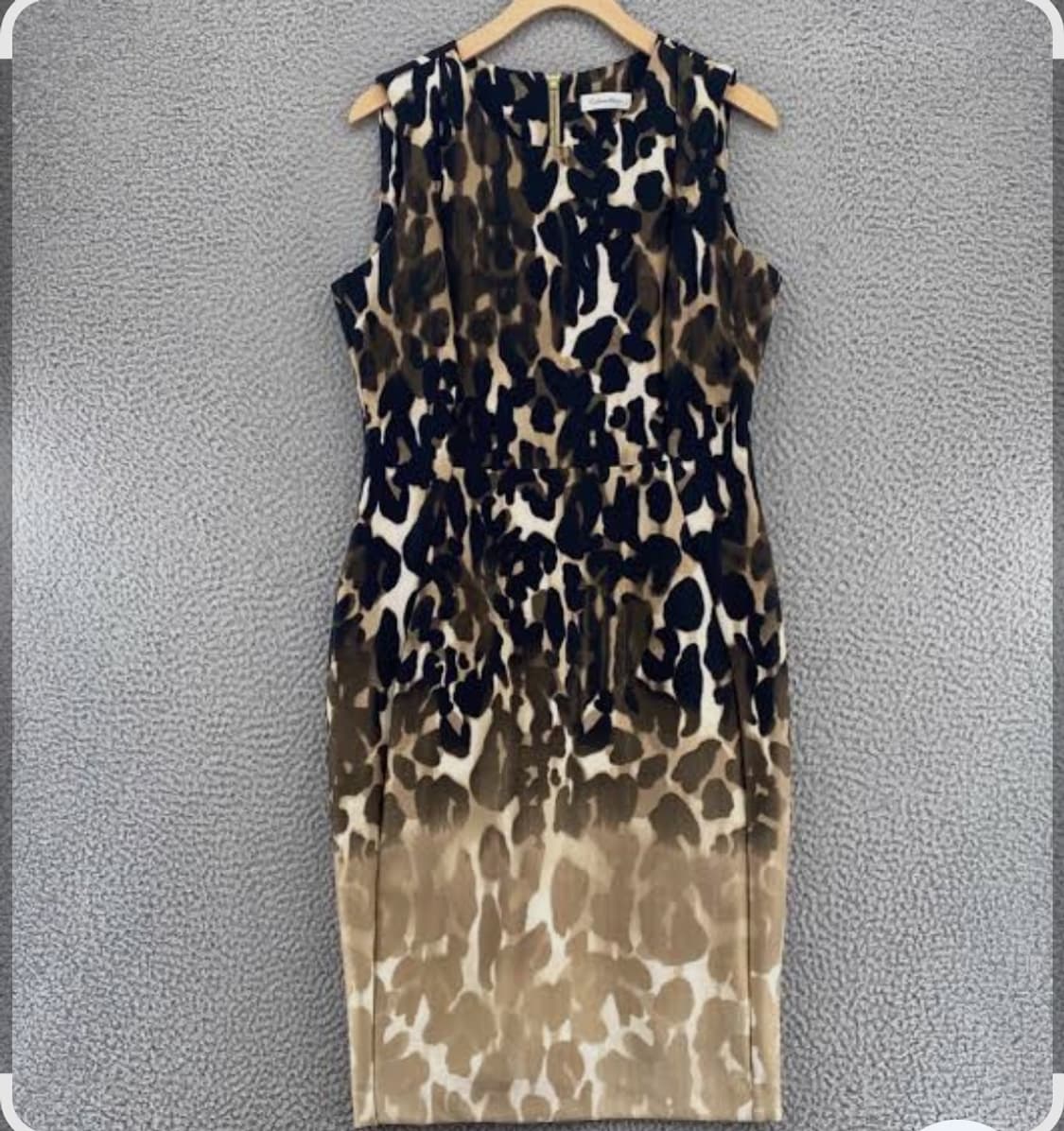 미국빈티지 레오파드 원피스 상품이미지2
