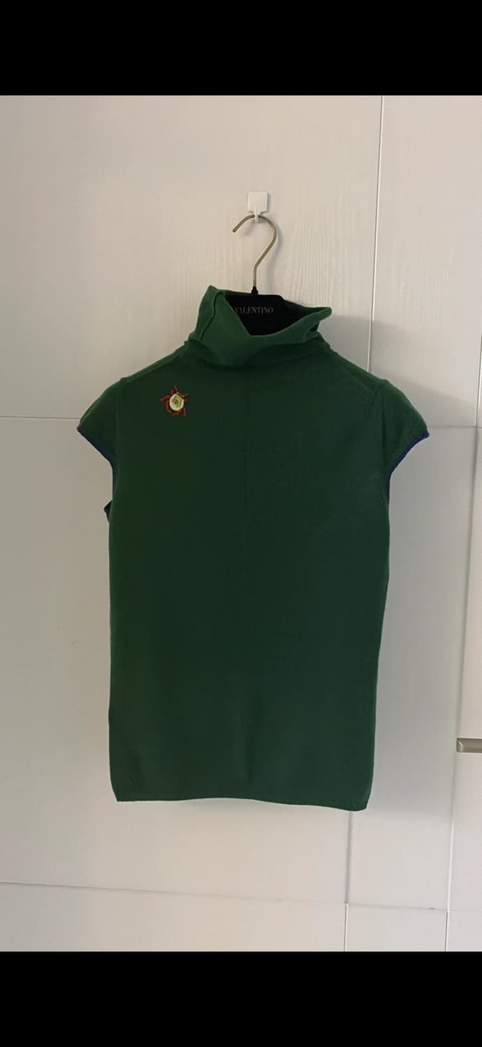 한섬 sj 캐시미어100반소매 니트 44마른55 상품이미지3