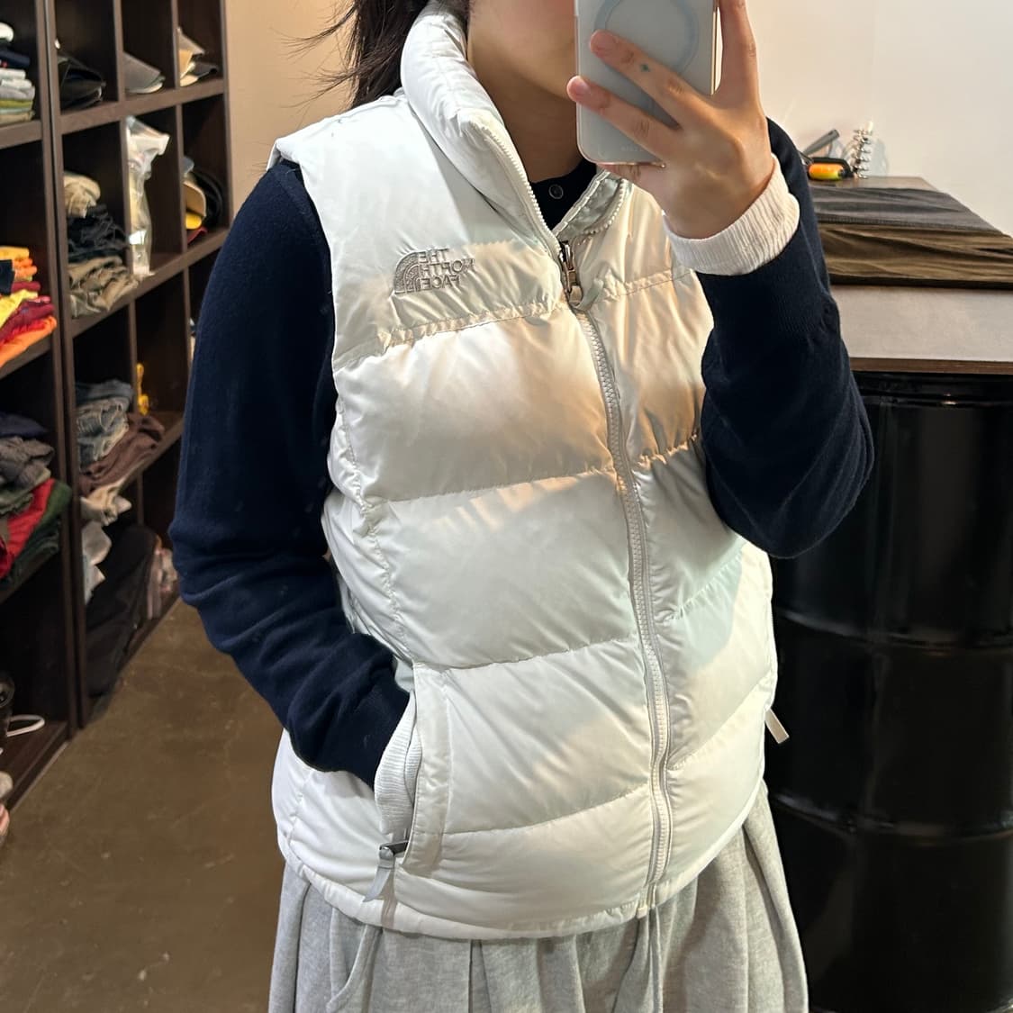 노스페이스 700 구스다운 패딩베스트 상품이미지10