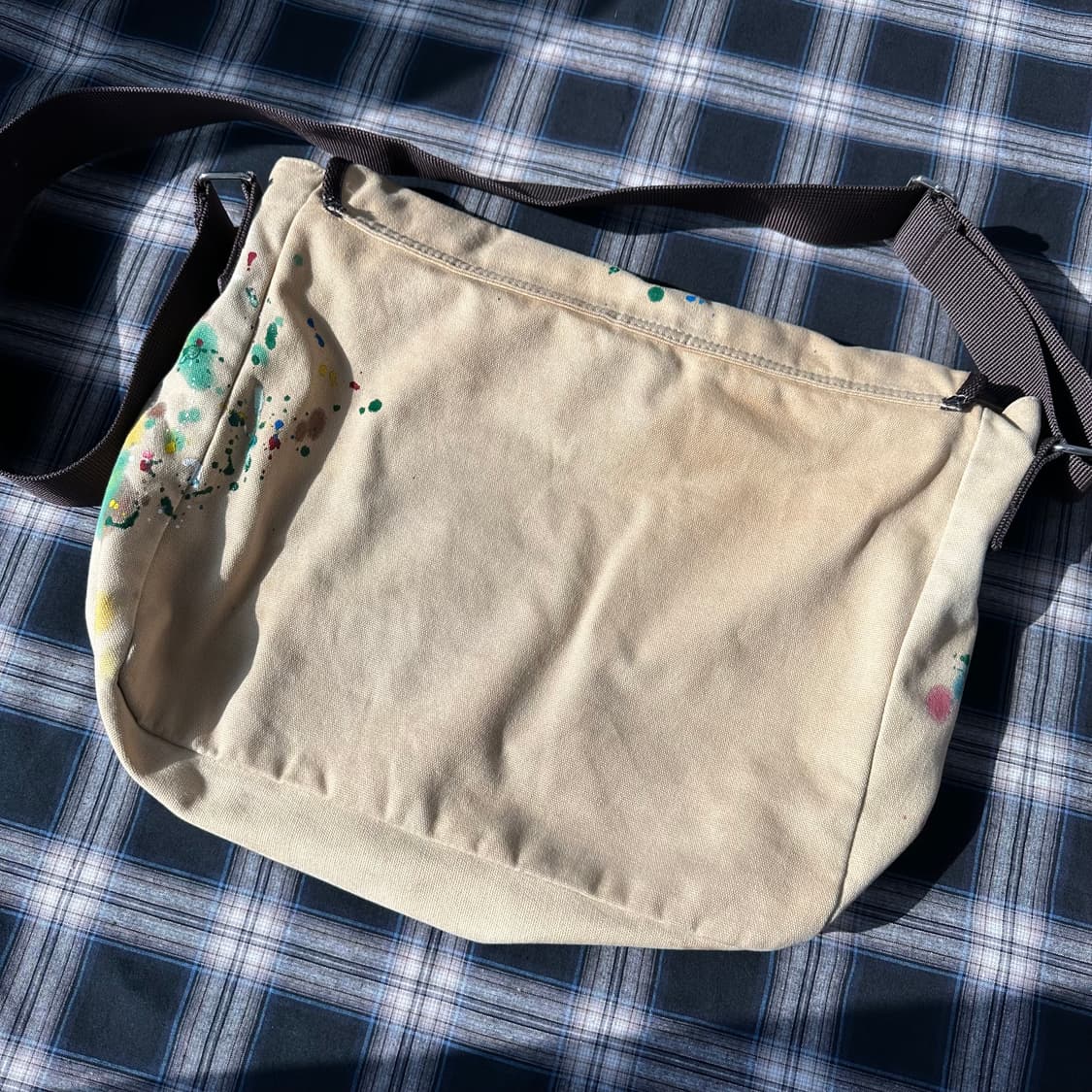 도나카란 DKNY 페인트 스플래터 정크 크로스백 상품이미지6