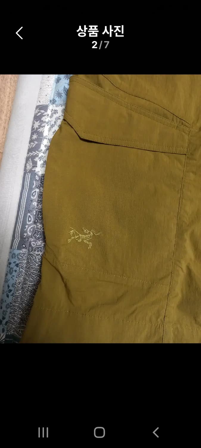 아크테릭스 나이론 하프팬츠     34 상품이미지2