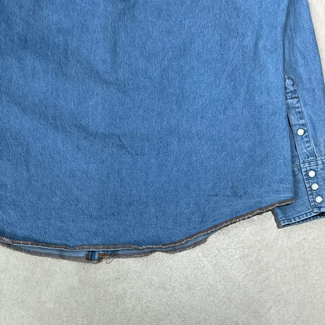 랭글러 워크 데님셔츠 s08970 상품이미지5