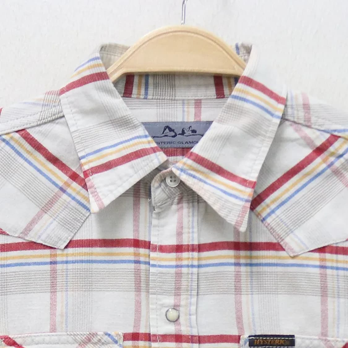 히스테릭 글래머 체크 셔츠 62785 상품이미지3