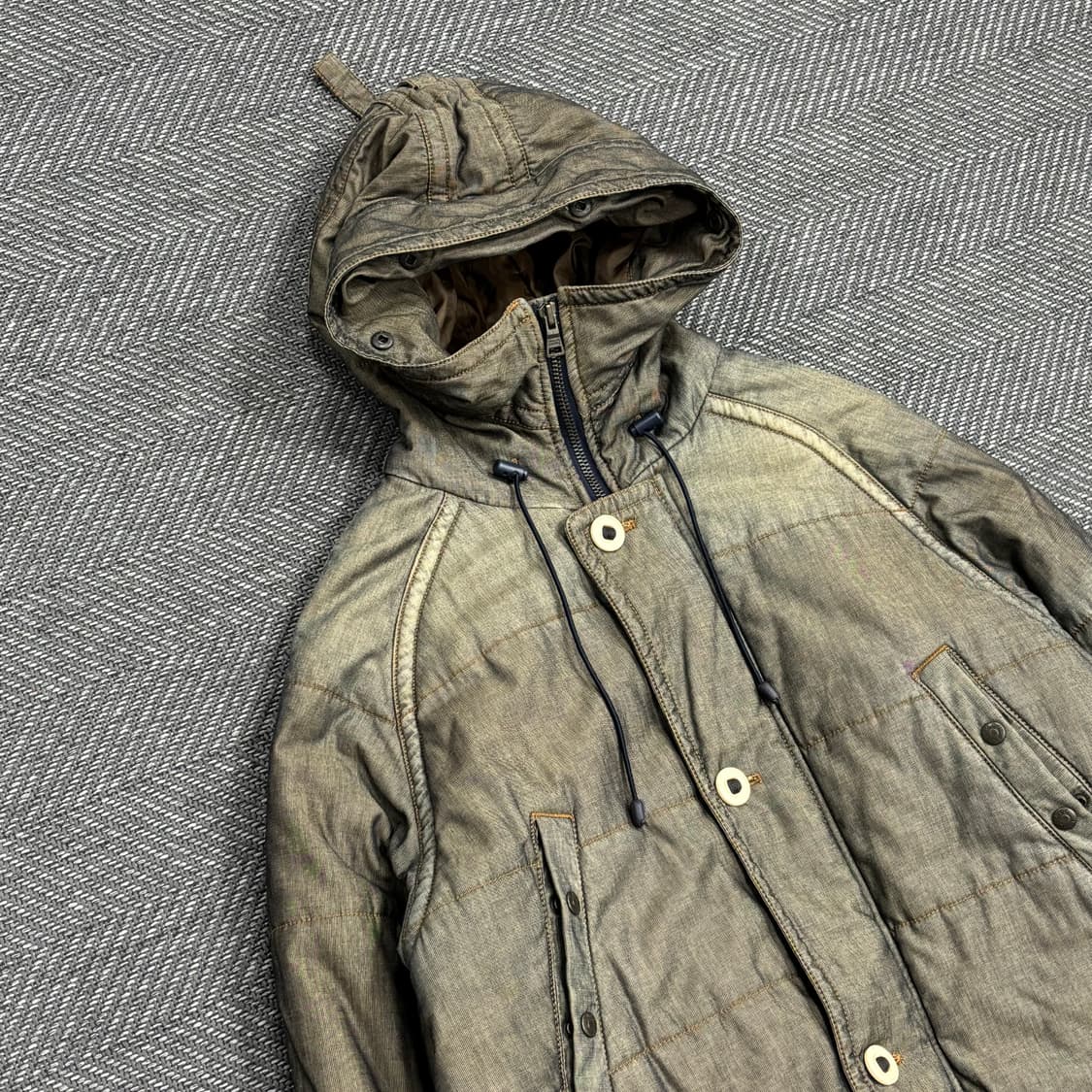 리바이스 빈티지워시드 야상패딩 V0568 상품이미지3