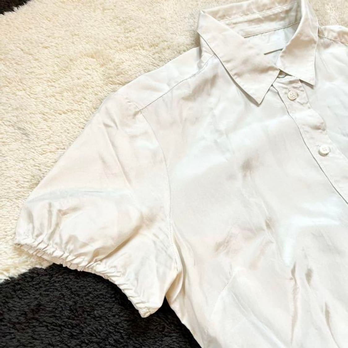 prada silk blouse 프라다 실크 블라우스 상품이미지4