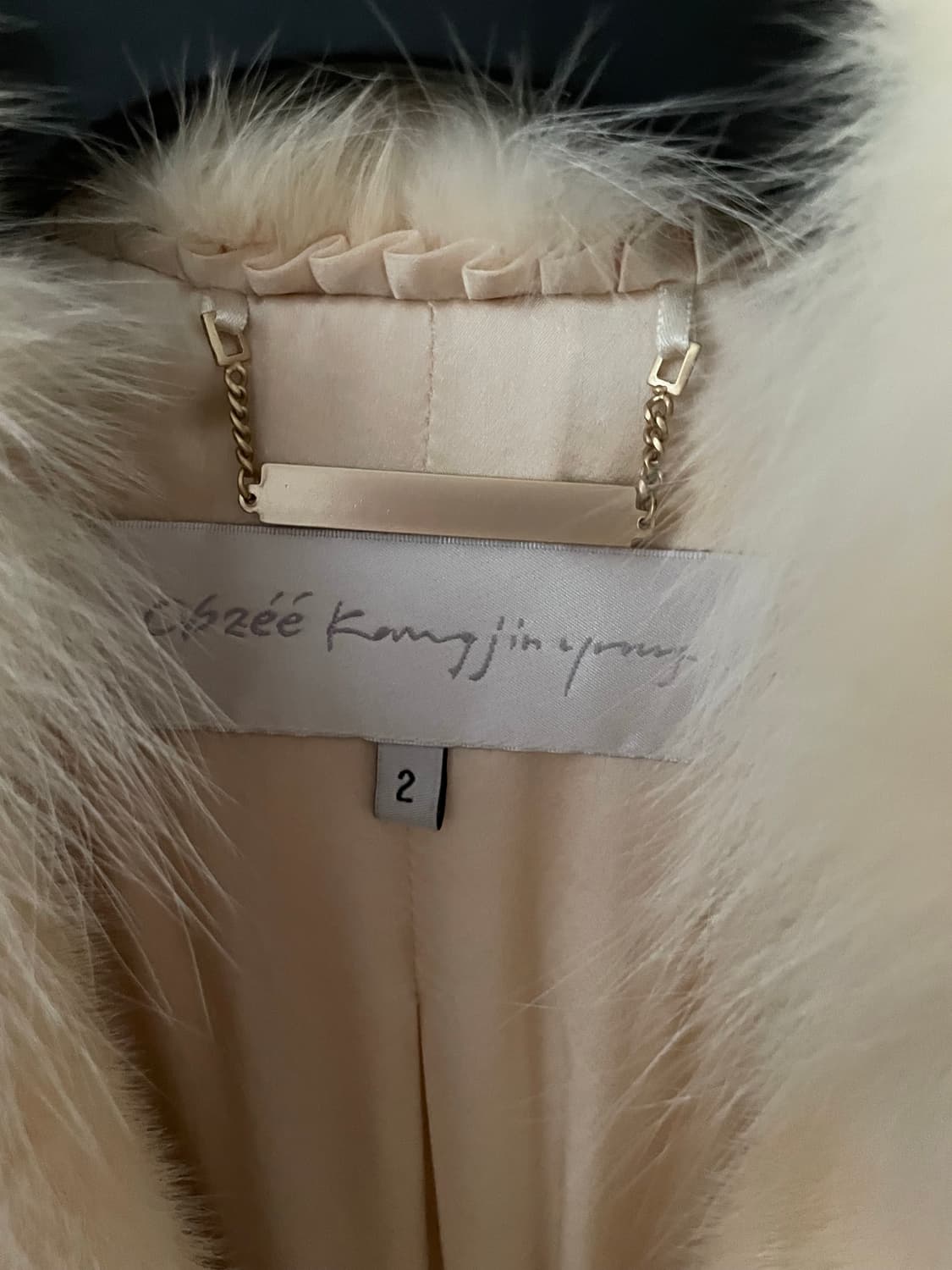 Obzee 오브제 밍크자켓 상품이미지5