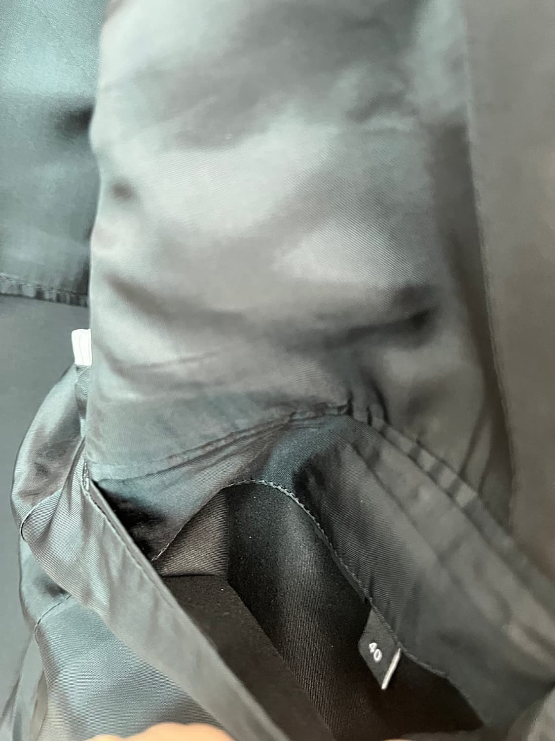 100,32) 띠어리 블랙 슈트  상품이미지4