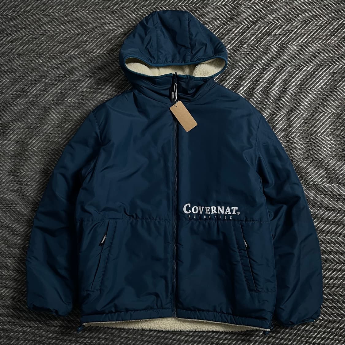 커버낫 리버시블 후드 플리스 자켓o 4627 상품이미지1