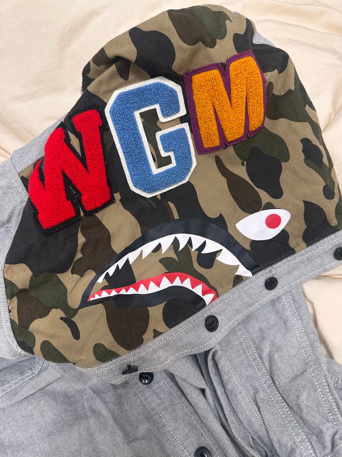 베이프 후드셔츠 후드집업 상품이미지2