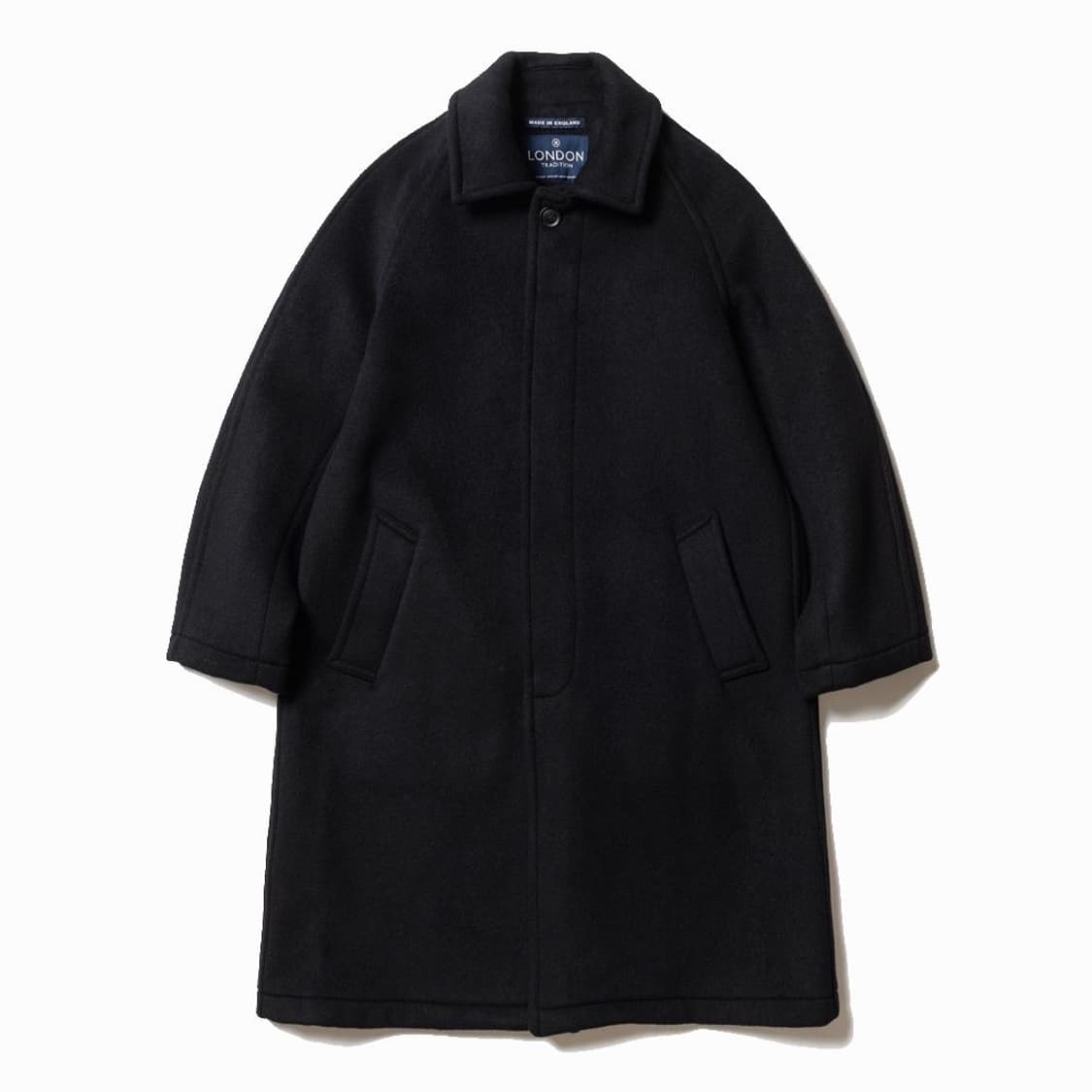 런던트레디션 발마칸 코트 R06 42사이즈 블랙 상품이미지1