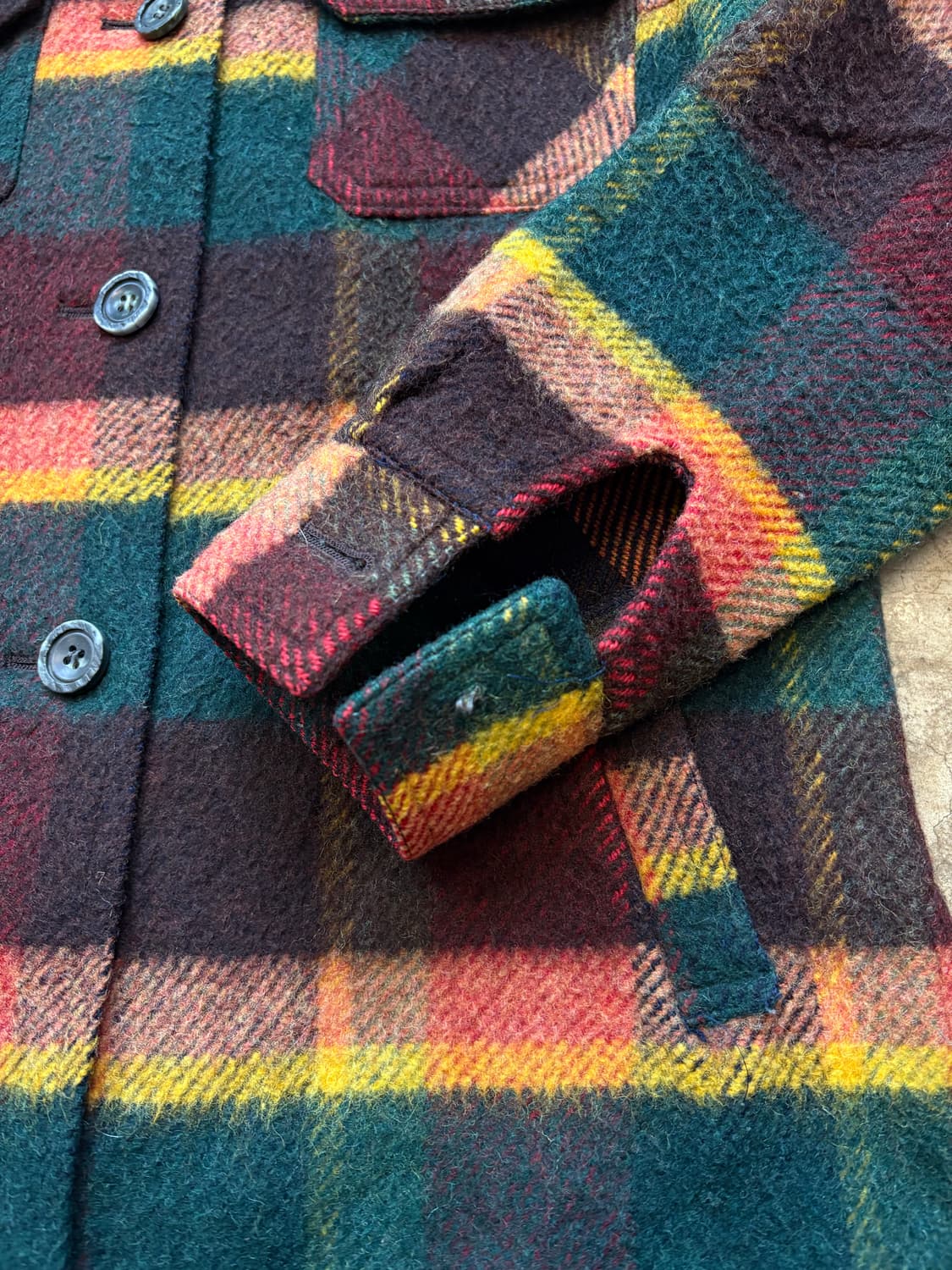 70s Mcgregor 울 셔츠 재킷 상품이미지8