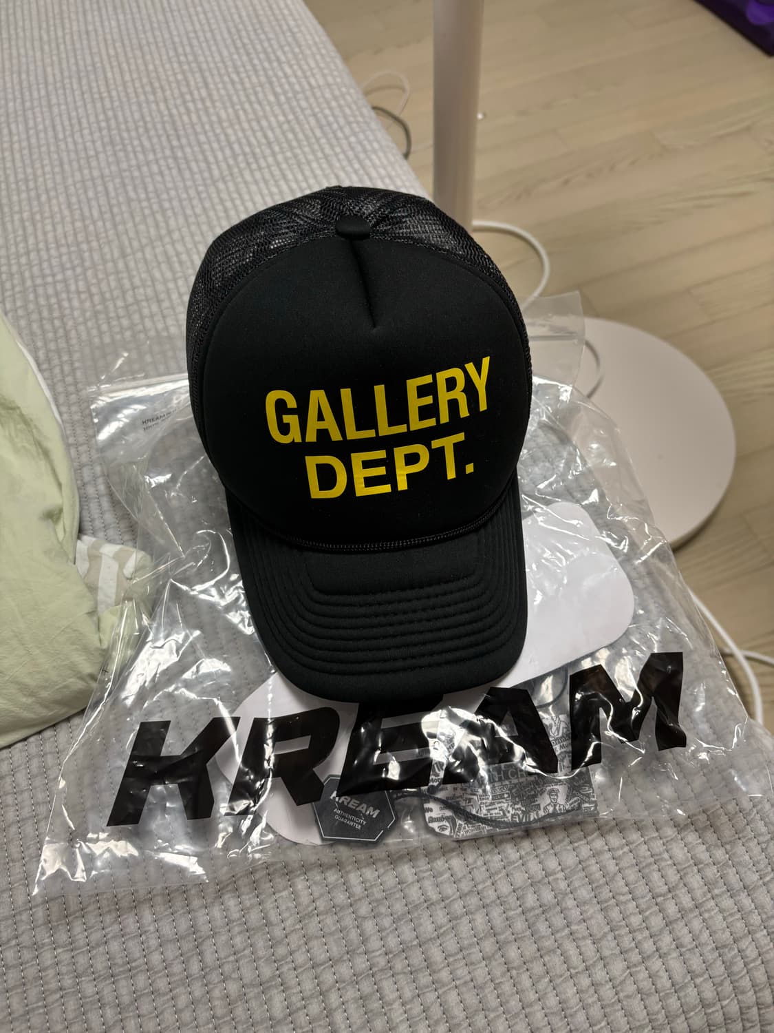 [갤러리 디파트먼트] GD 트리커 캡 블랙 상품이미지1