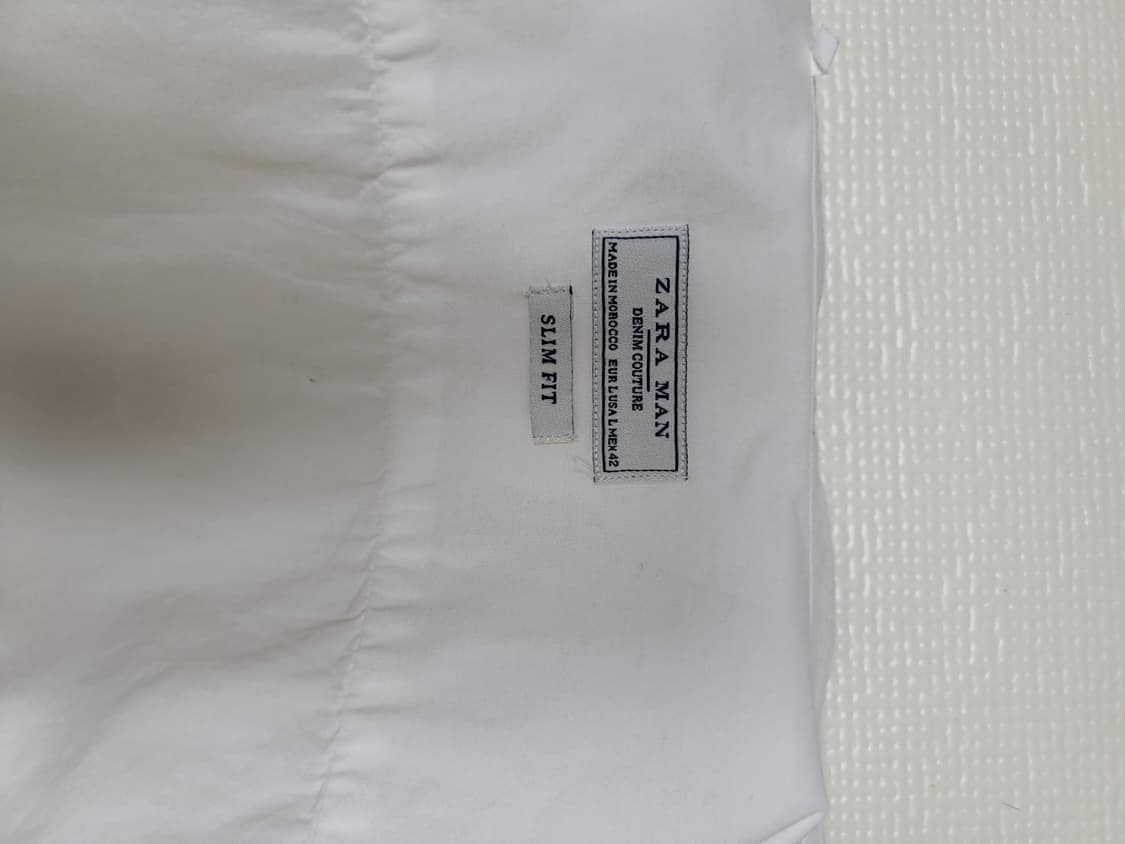 자라맨 ZARAMAN 에스닉 패턴 셔츠 105 화이트 상품이미지9