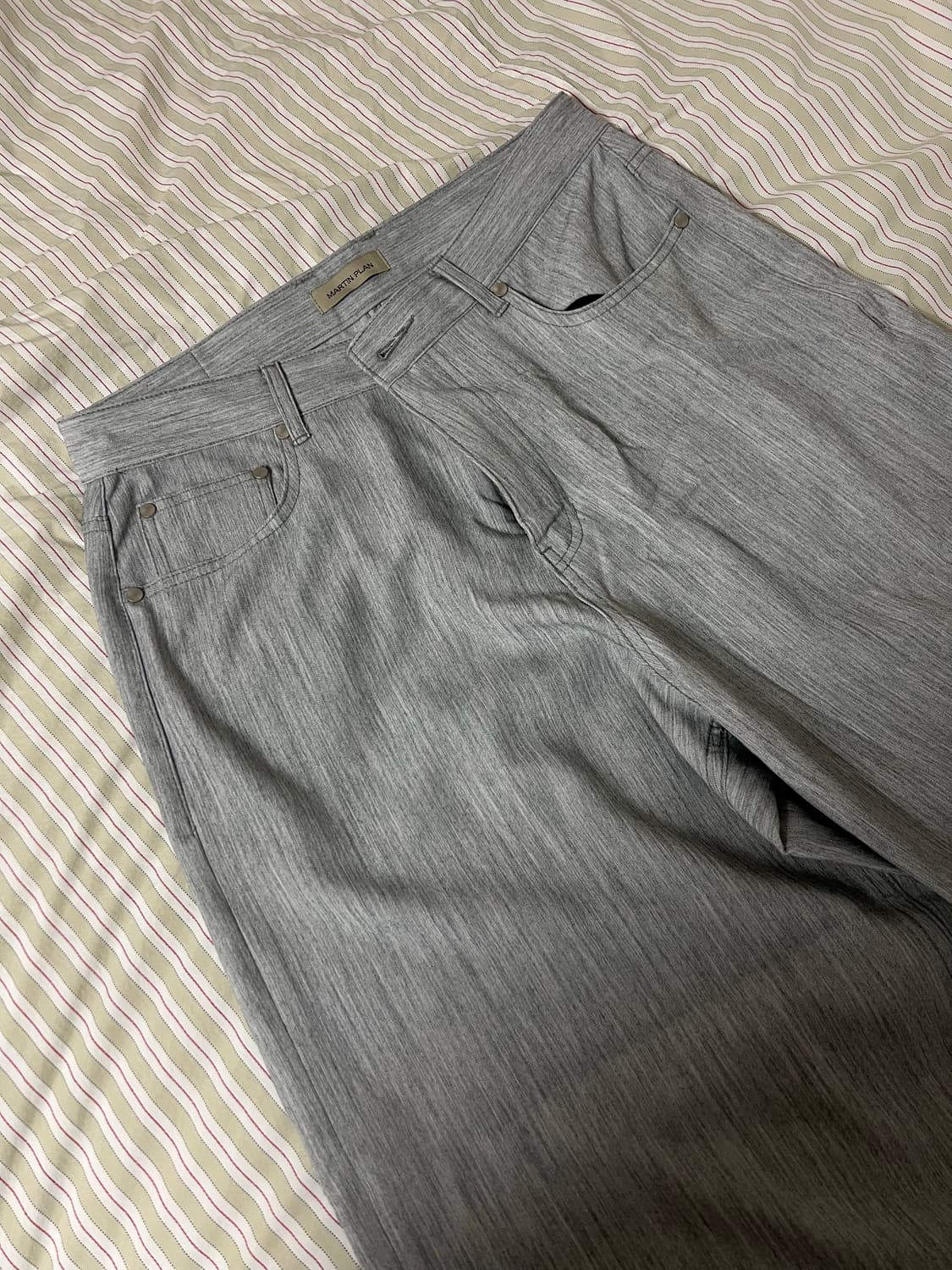 마틴플랜 버티컬 팬츠 그레이 48사이즈 상품이미지1