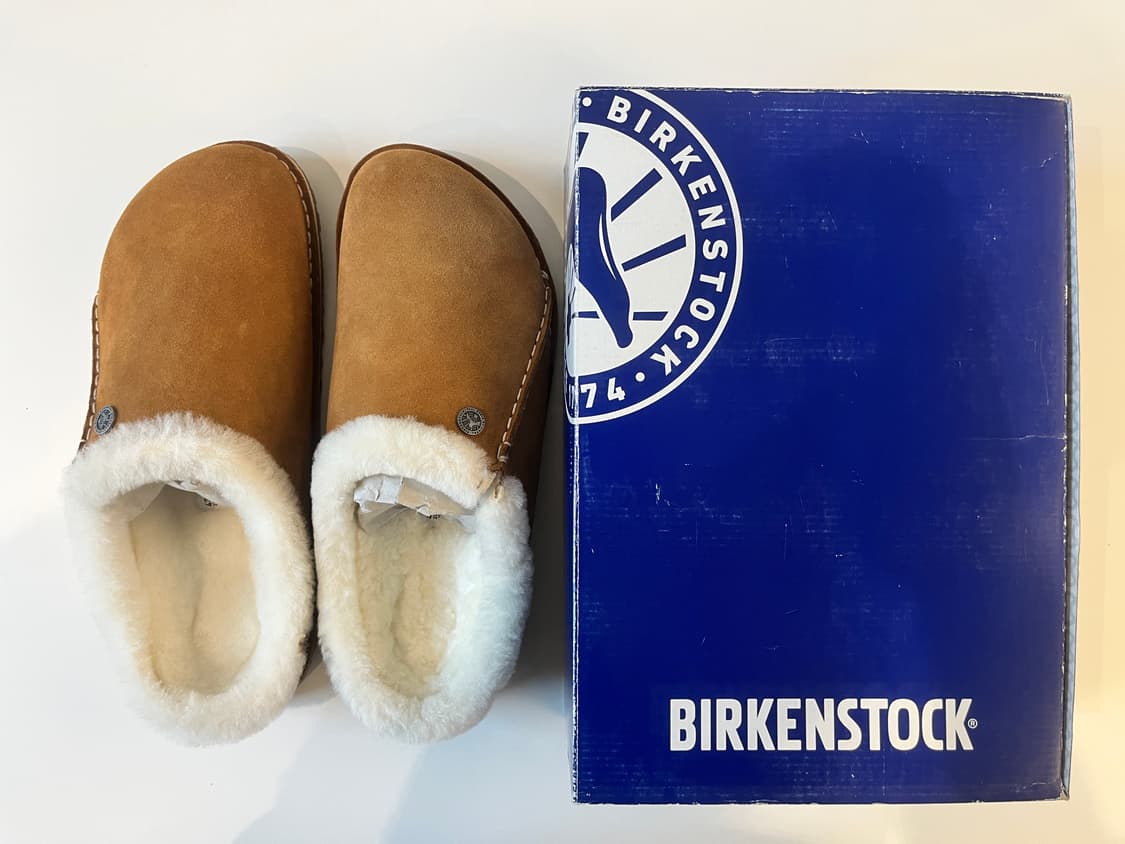 버켄스탁 체르마트 시어링 슬리퍼 43 밍크 (새상품) 상품이미지1
