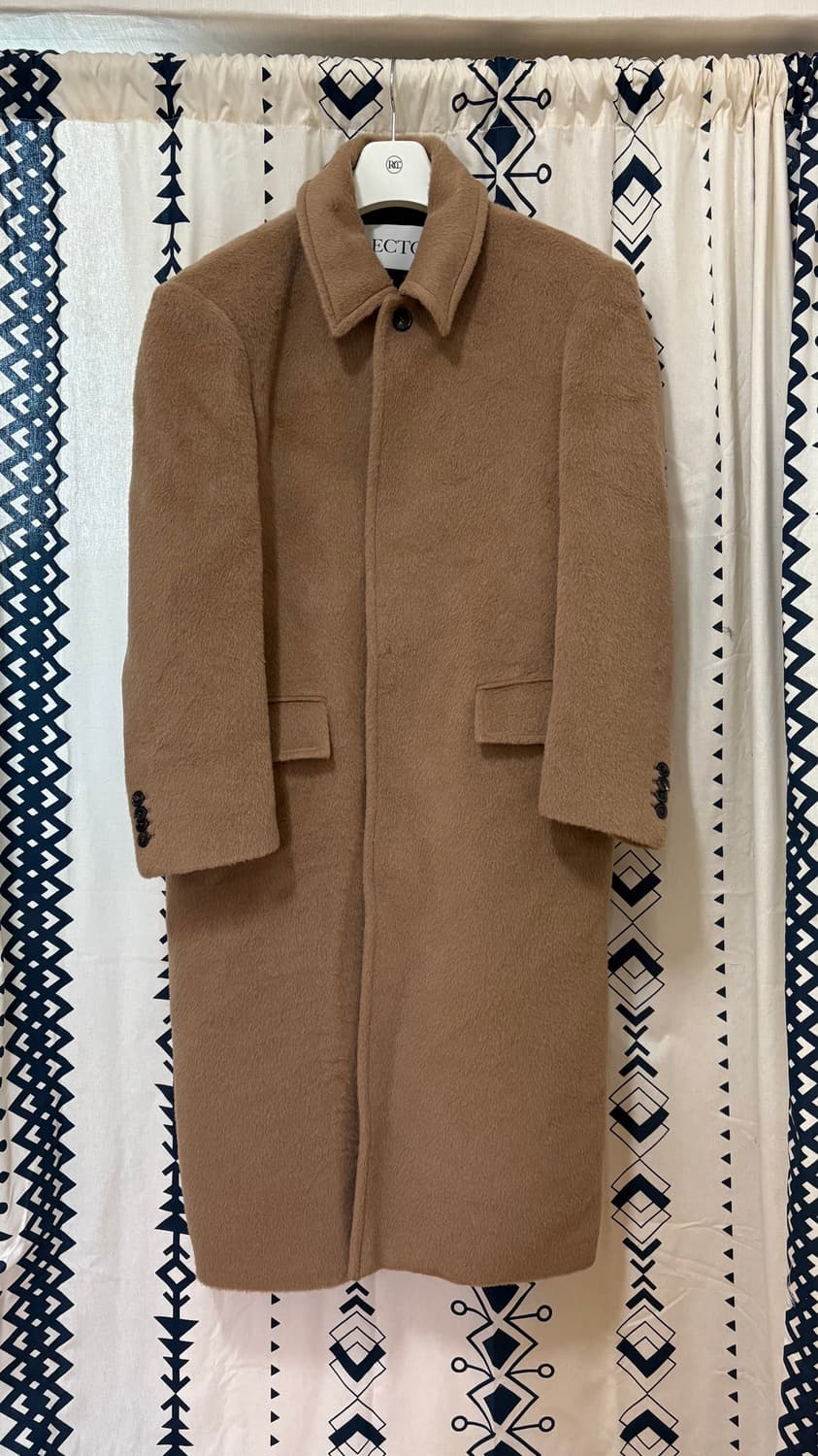 렉토 LAMA WOOL BLEND BALMACAAN COAT 상품이미지3