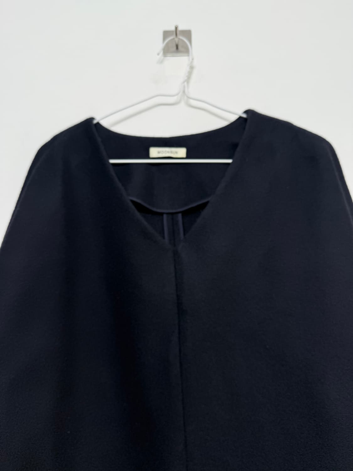 문선 MOONSUN 울 브이넥 블라우스 free 상품이미지3