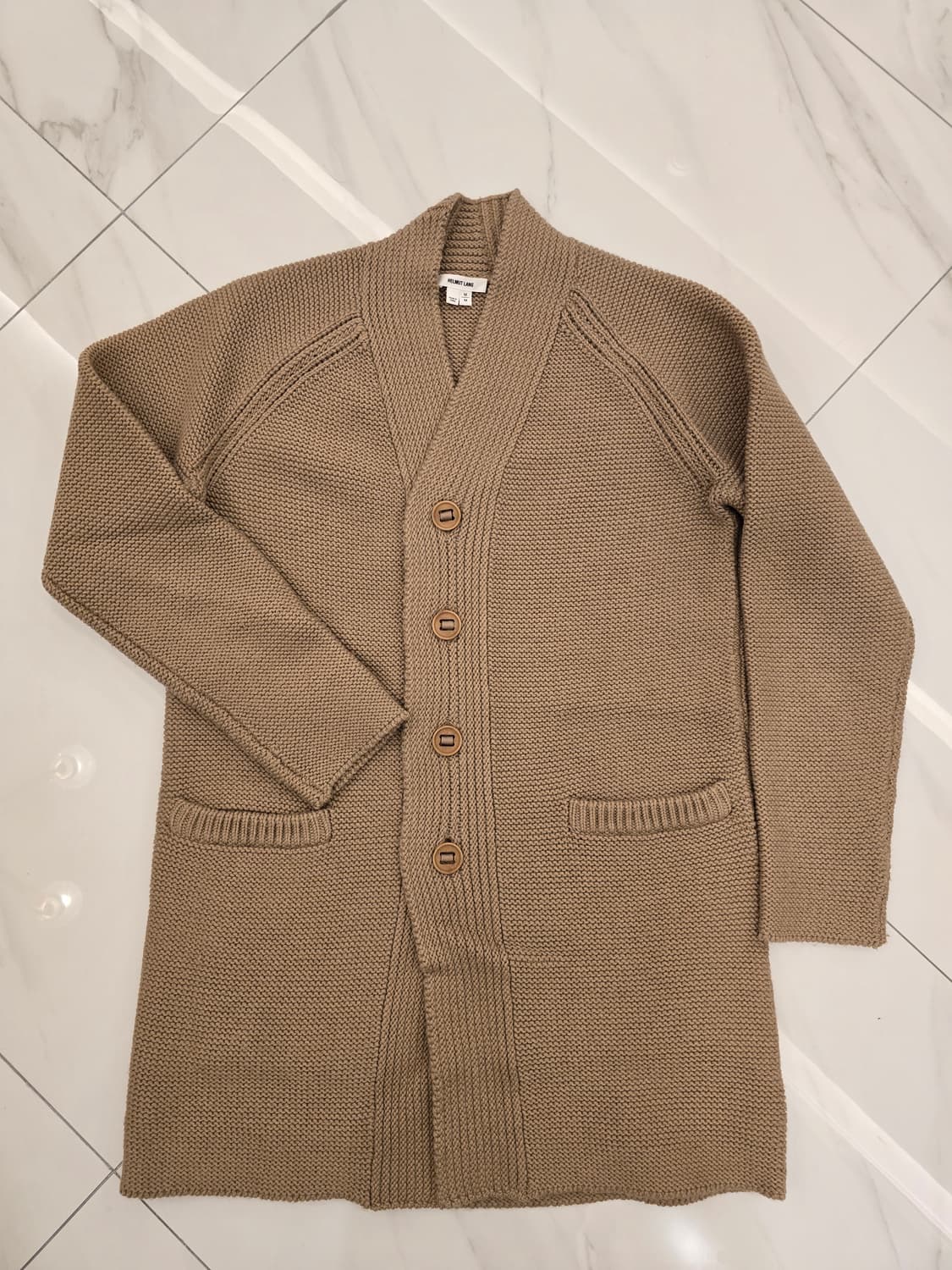 헬무트랭 메리노울 롱 가디건 M 상품이미지4