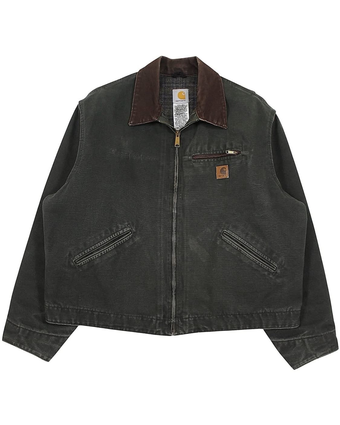 2008 칼하트 J97 MOS 모스 그린 디트로이트 자켓 빈티지 상품이미지1