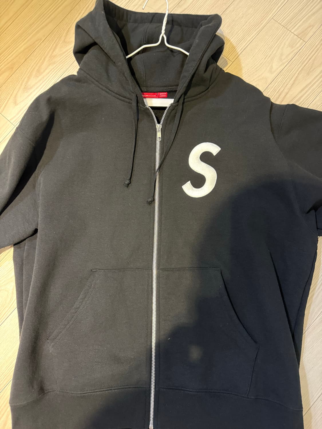 24fw 슈프림 s로고 후드집업 상품이미지2