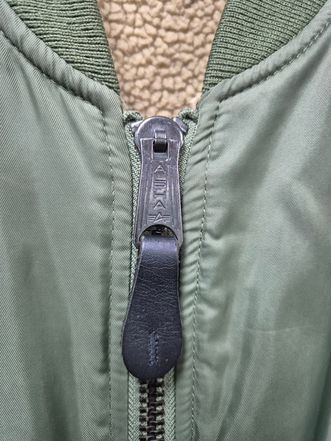 알파 MA-1 (양면 보아털) 상품이미지3