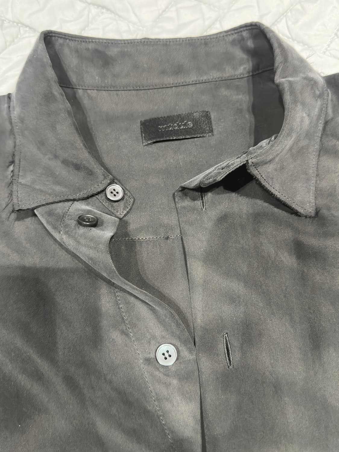 [25] 머듈 오버사이즈 큐프라 셔츠 상품이미지4