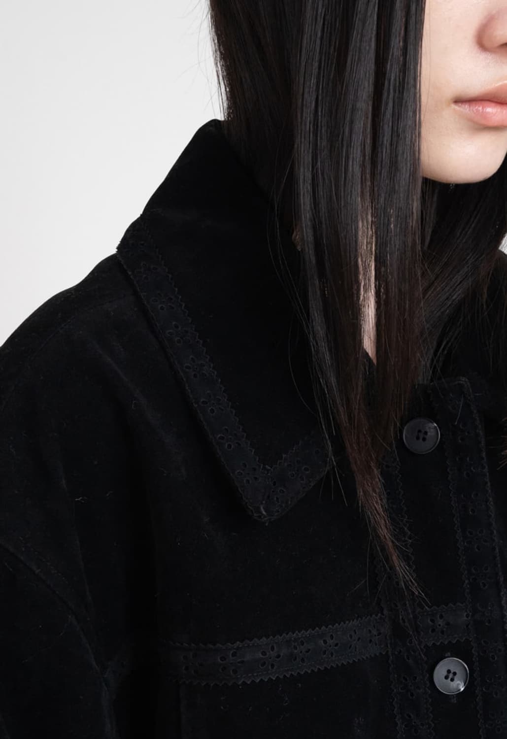 피키소사이어티 스웨이드 펀칭 자켓  상품이미지4