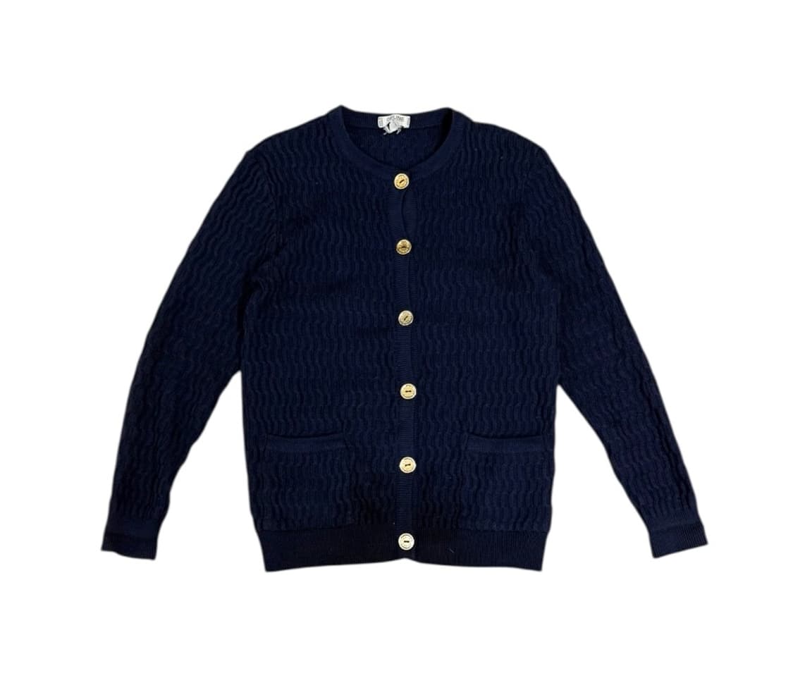 올드 셀린느 90s 금장버튼 가디건 상품이미지1