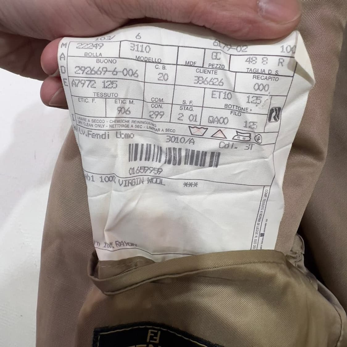 펜디 미니멀 블레이저 상품이미지6