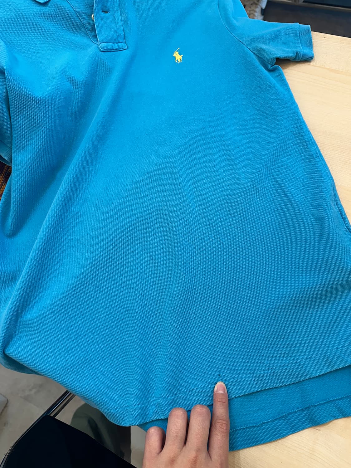 M)폴로 랄프 로렌 하늘색 피케티 상품이미지9