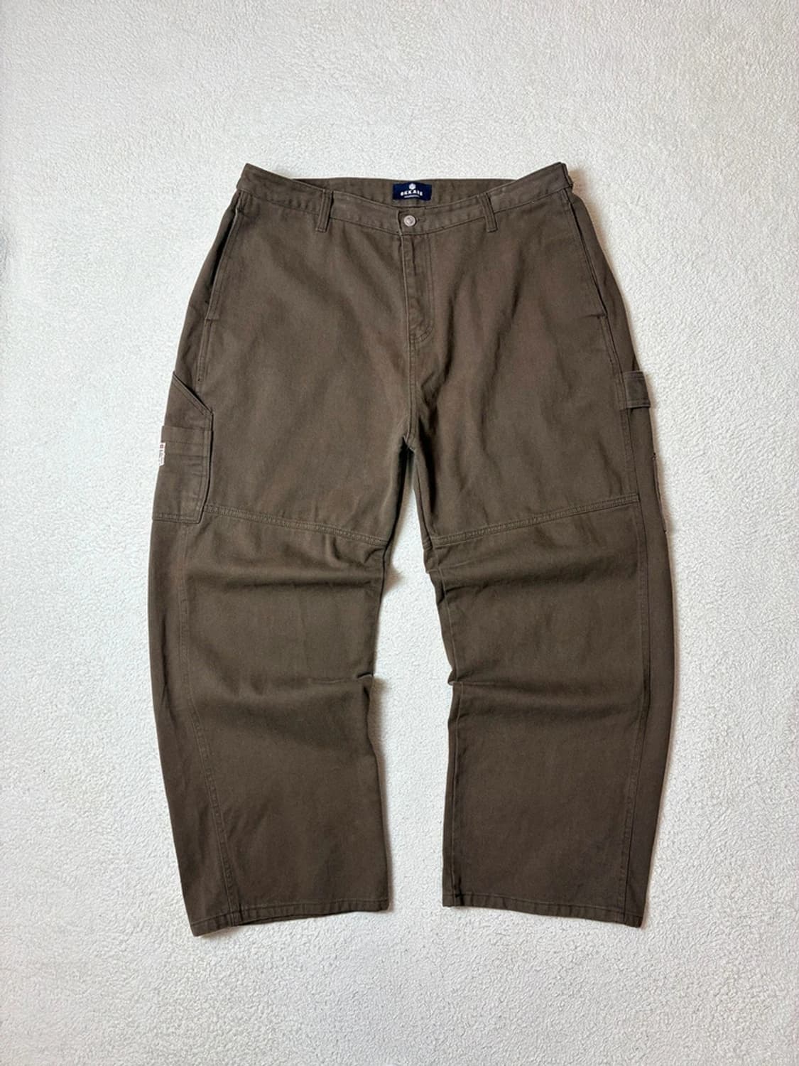 Okkane 코튼 와이드 팬츠 PN6701 상품이미지1