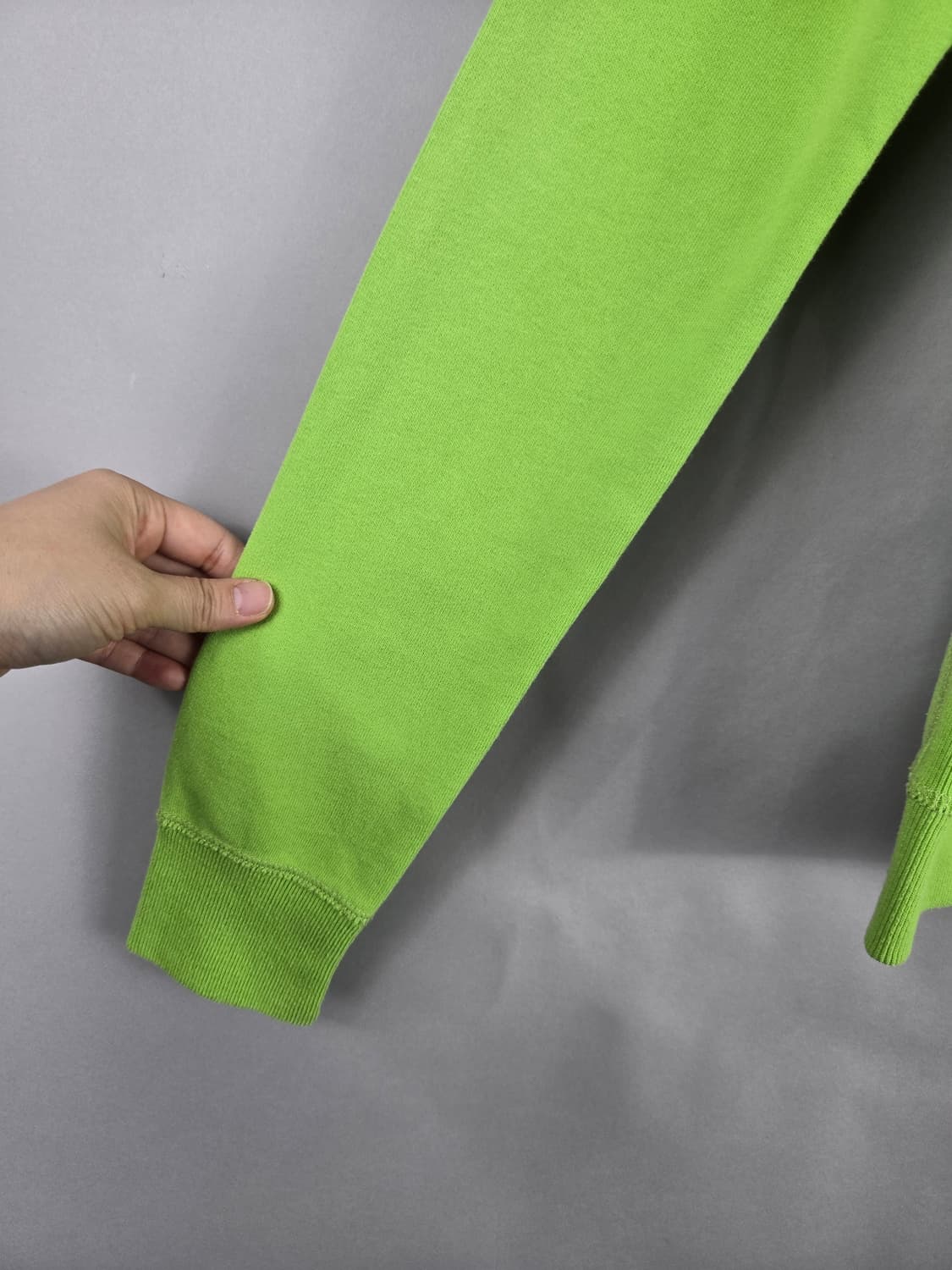 [무료배송]아베크롬비 M 여성 기모 라임 후디 후드티 후드 티셔츠 상품이미지4