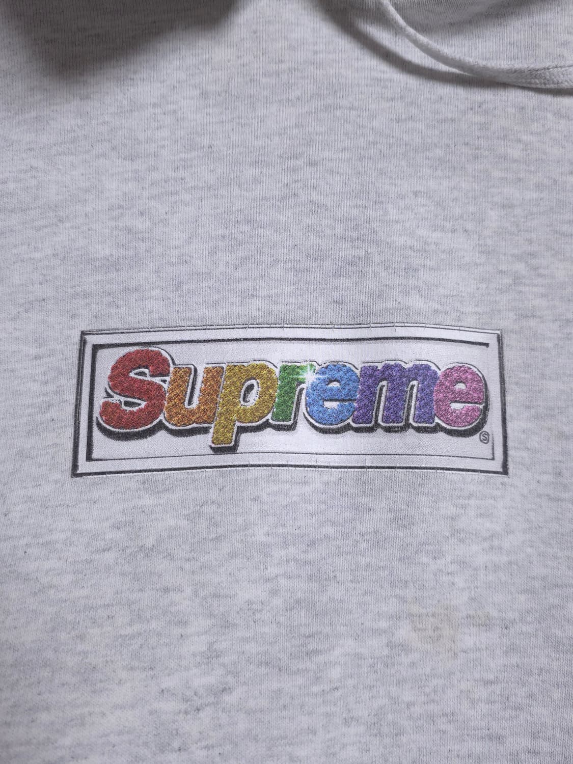 [XXL] 슈프림 블링 박스로고 후드 애쉬 그레이 상품이미지4