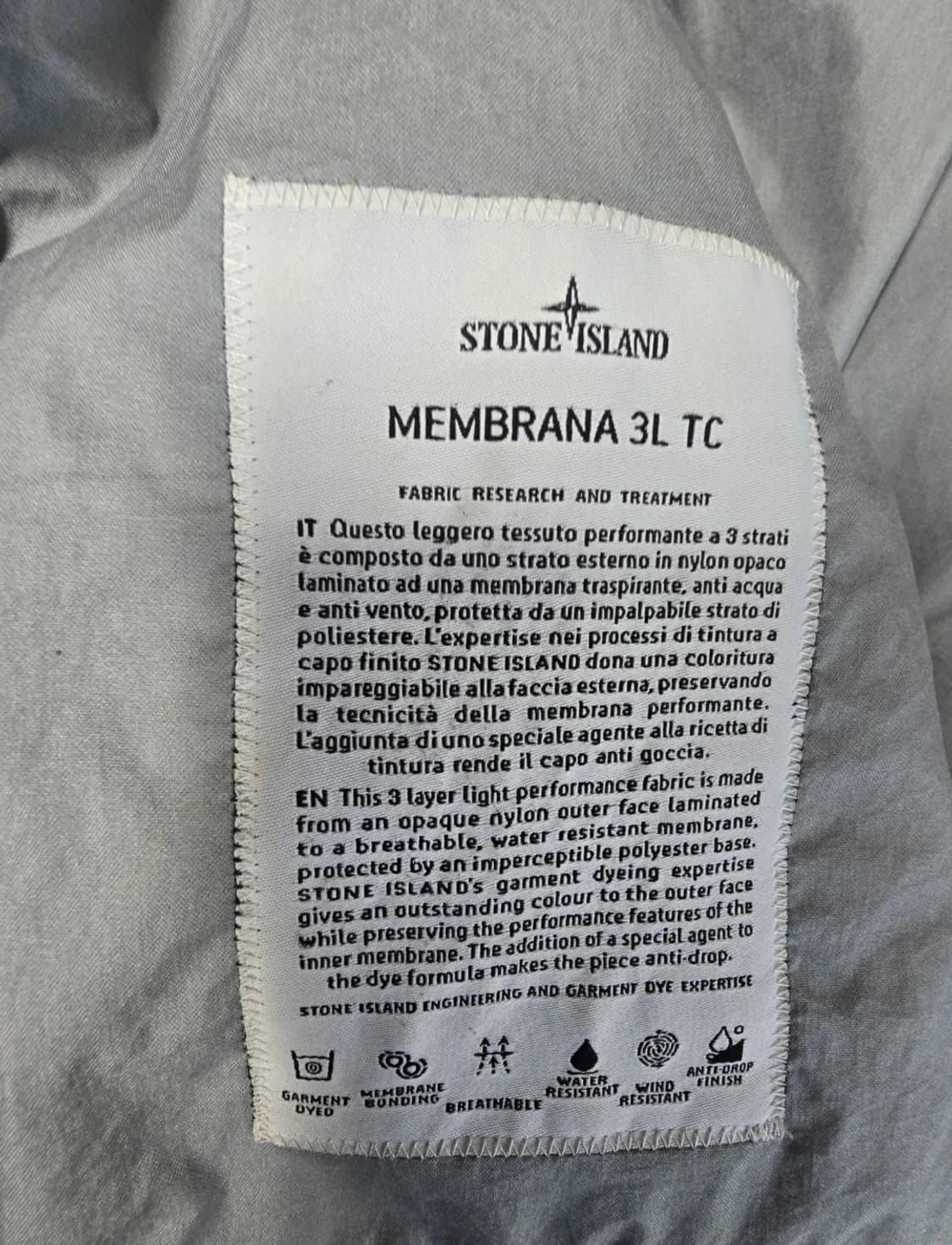 스톤아일랜드 멤브라나 3L tc 상품이미지3