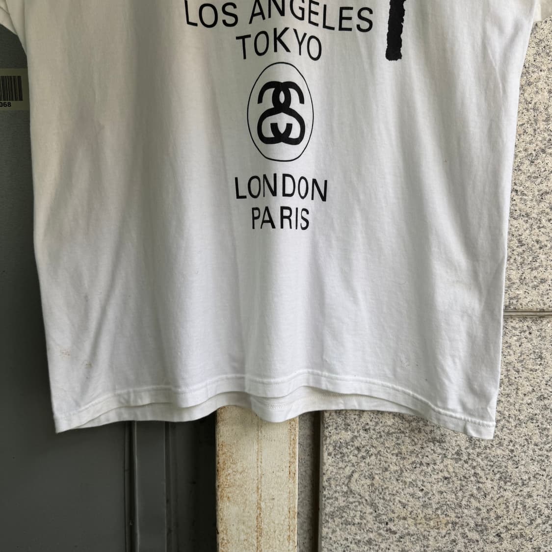 스투시 월드 투어 로고 반팔티 상품이미지4