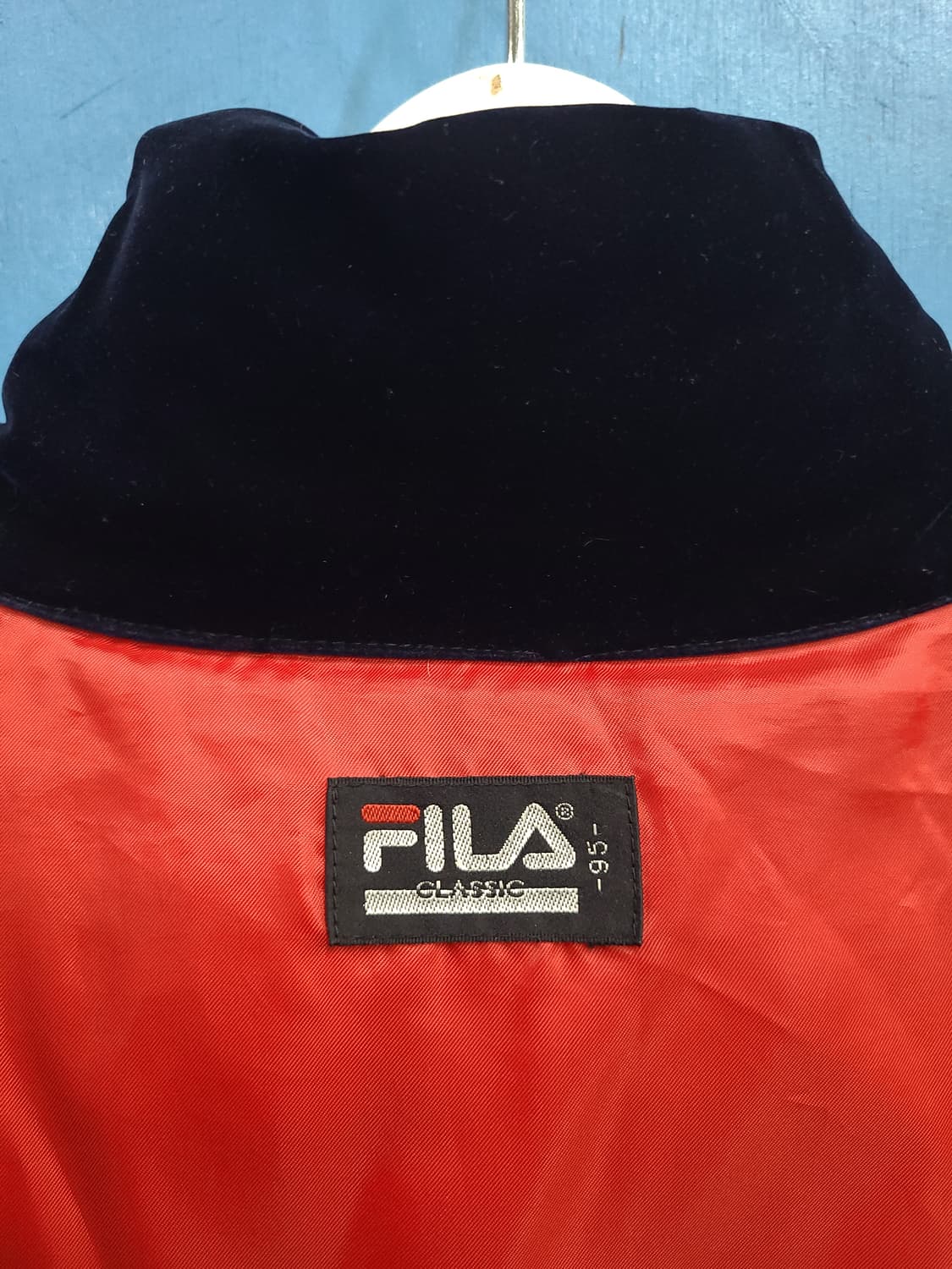 20살 빈티지 휠라 벨벳 푸퍼패딩 like 폴로 상품이미지10