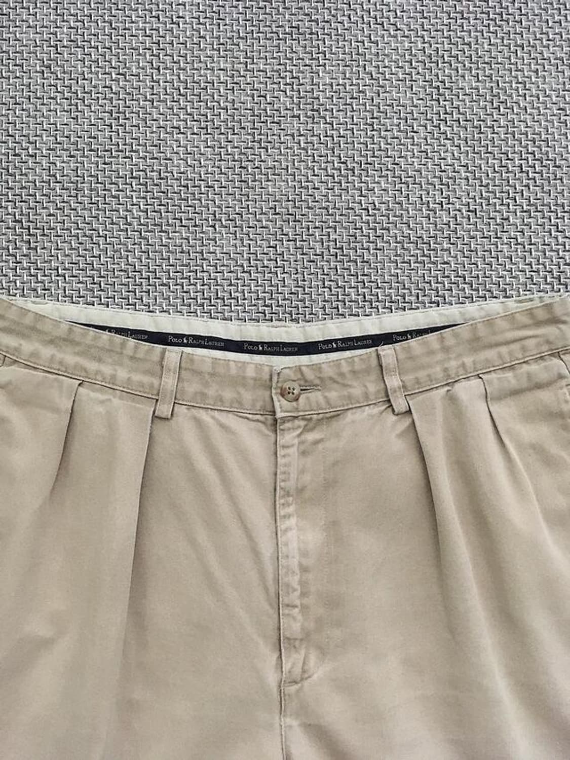 USA made distressed two-tuck chino short 상품이미지4