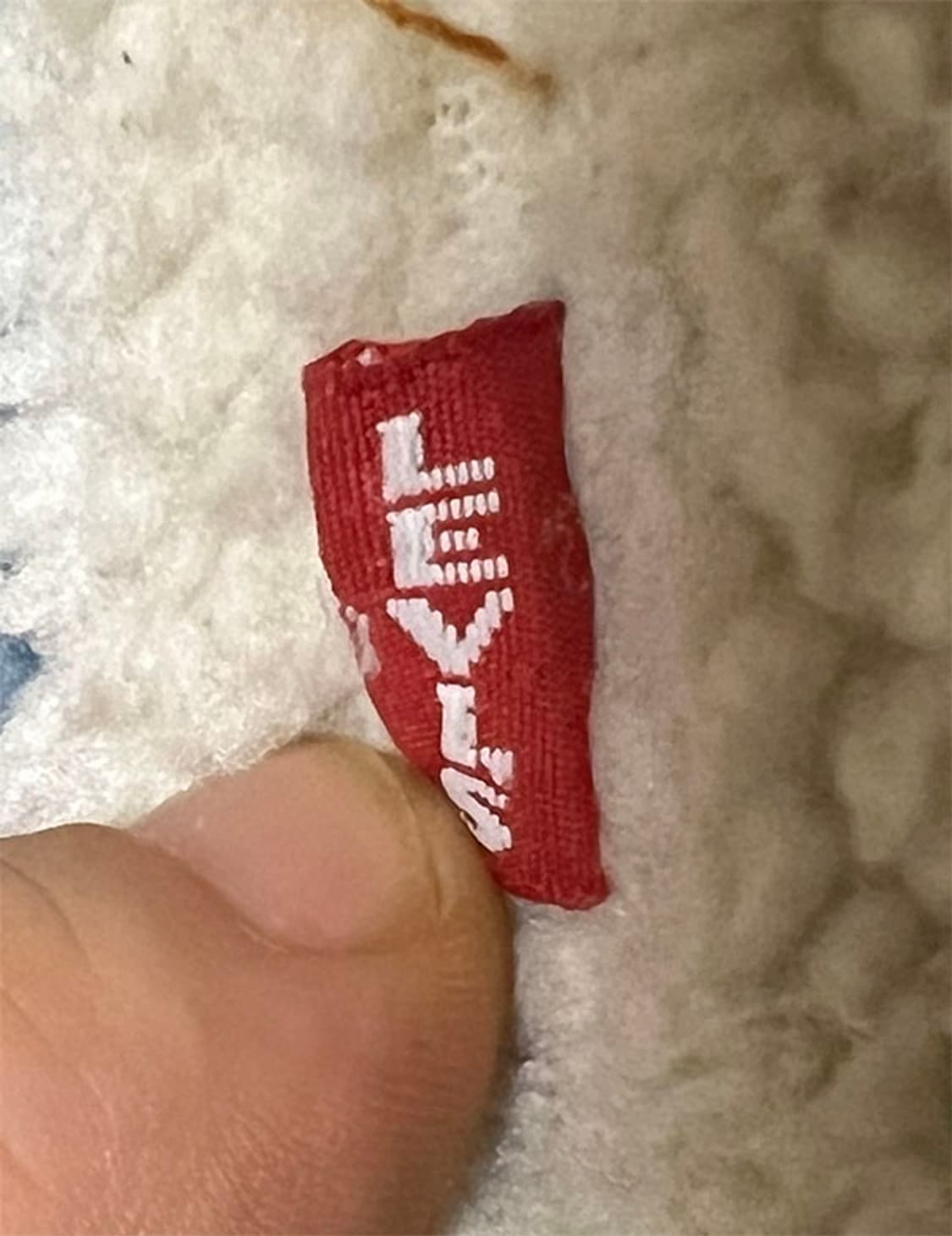 리바이스 셰르파 데님자켓 캐주얼 빅E 뽀글이 95-100 상품이미지3