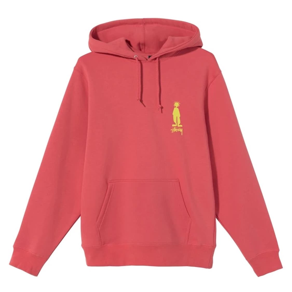 스투시 킹 레게머핀 후드티 핑크 L 상품이미지1