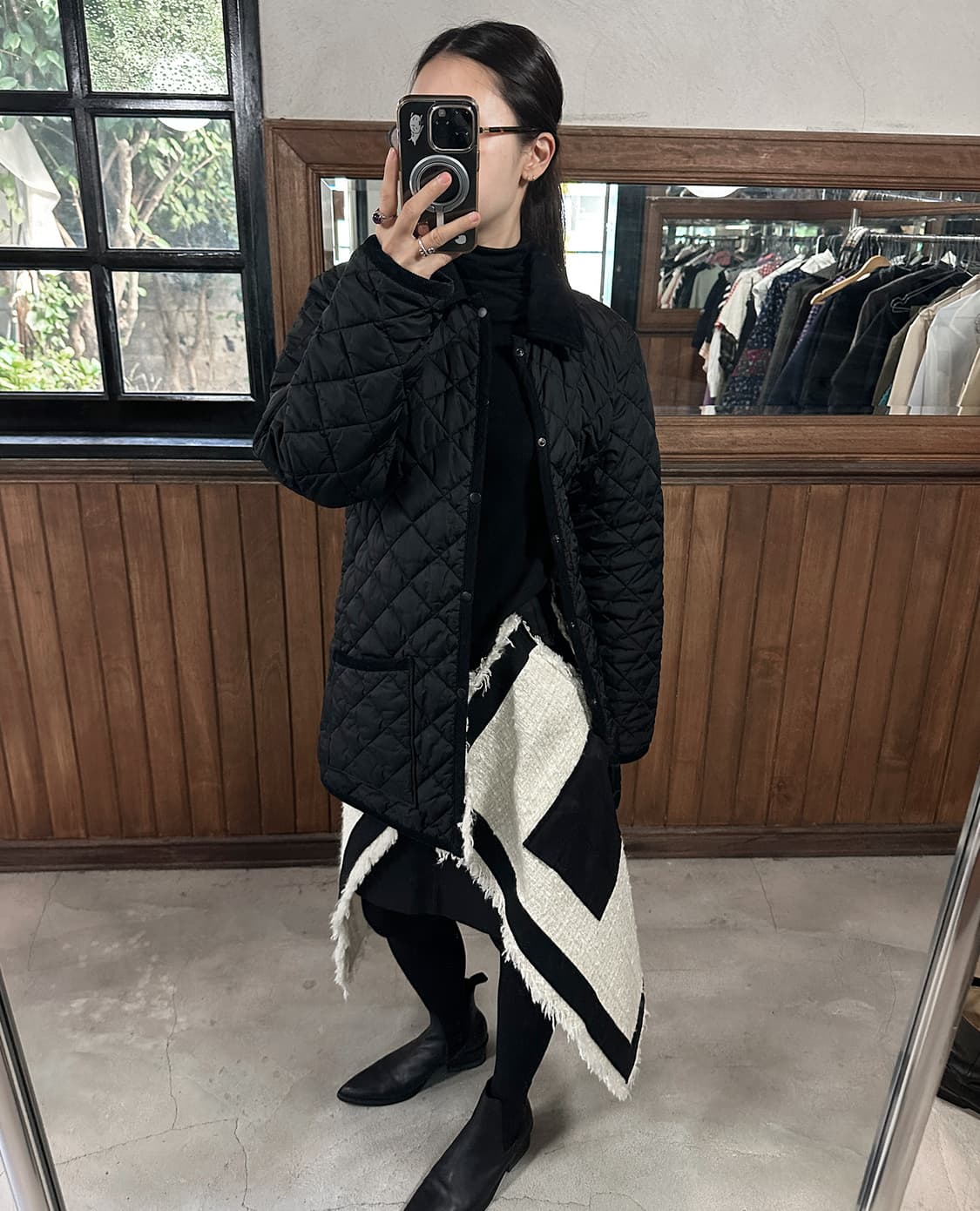 BEAMS quilting jacket 상품이미지3