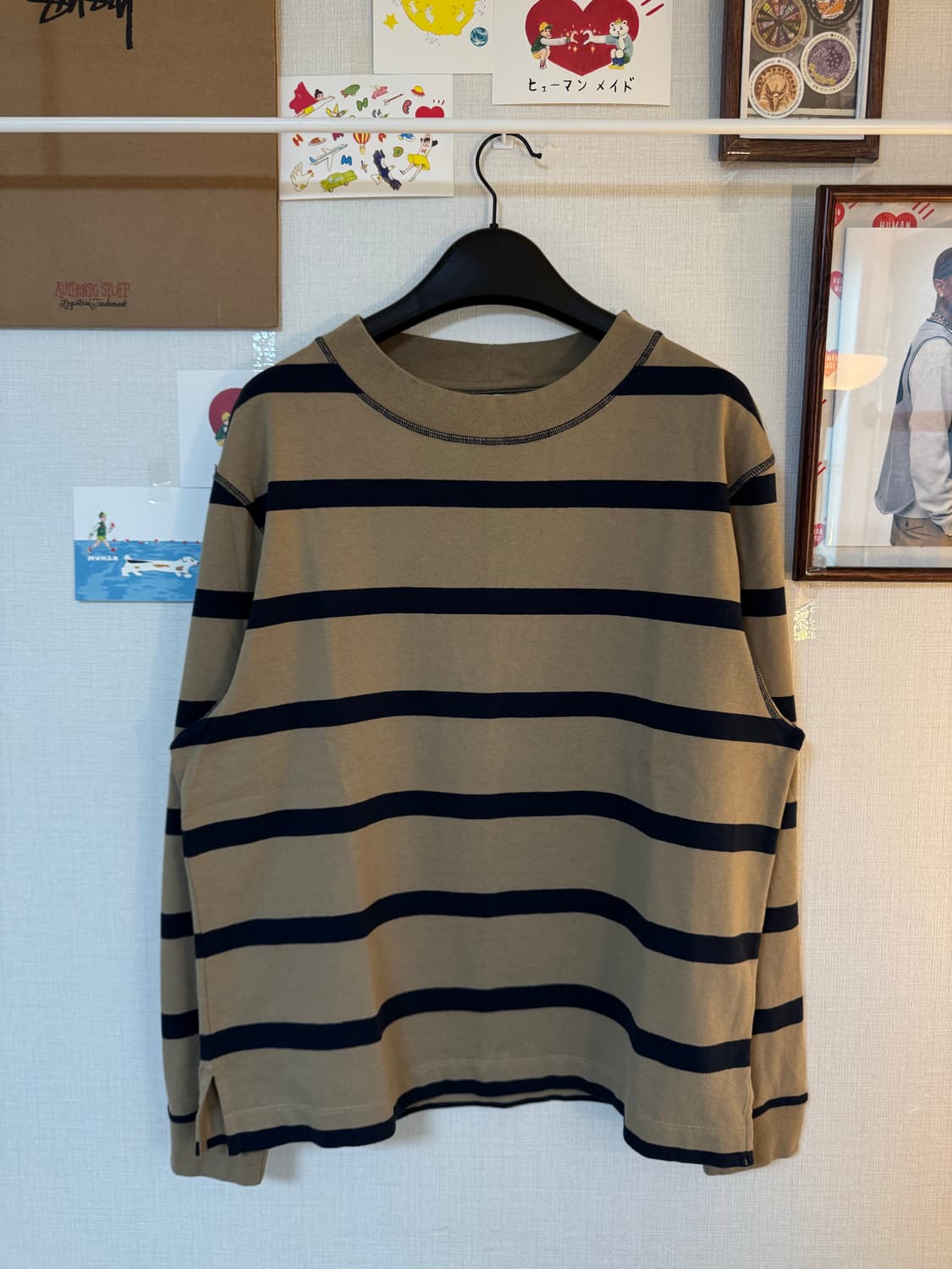 [XL]MHL 마가렛 호웰 스트라이프 롱슬리브 상품이미지1