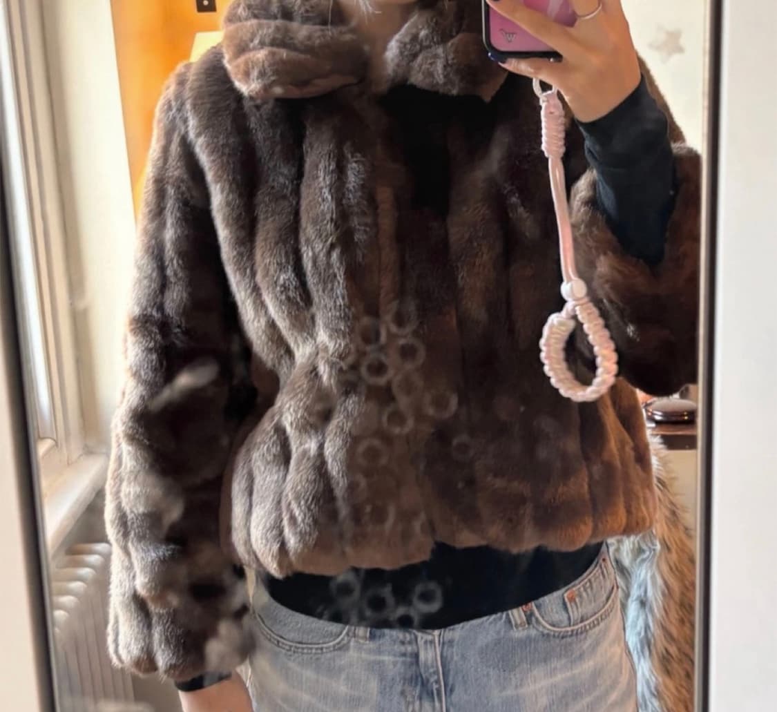 브라운 숏퍼자켓 상품이미지4