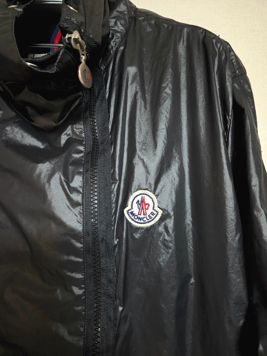 몽클레르 레페(Reppe) 바람막이 - 블랙 3사이즈 상품이미지3